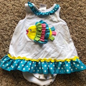 Infant girl one piece